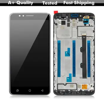 

For Coolpad T-Mobile Revvl Plus C3701 C3701A LCD Display Touch Screen Digitizer Assembly with Frame Repair Parts + Free Tools