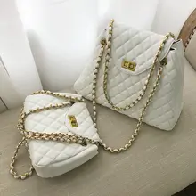 Классический Lingge женская сумка модная Новая высококачественная женская дизайнерская сумка из искусственной кожи с цепочкой на плечо