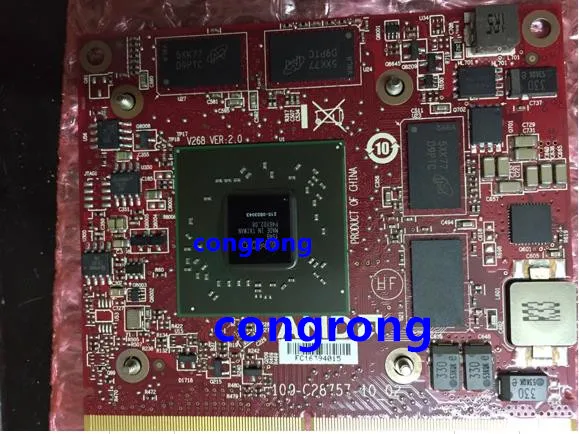 HD7650A 215 0803043 видеокарта для HP HD 7650A MXM 2 ГБ DDR3 GFX Мобильная 671864 002|Промышленные
