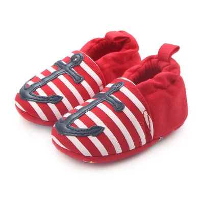 Новинка; детская хлопковая обувь с мягкой подошвой для маленьких мальчиков и девочек 1-18 месяцев; сезон осень-зима; нескользящая детская обувь; обувь с рисунком для малышей - Цвет: model-6