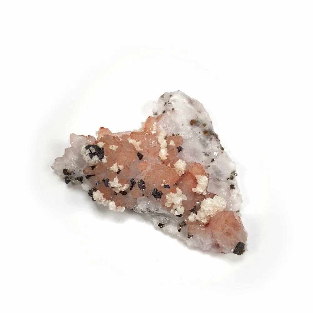 

133g NATURAL Stones and Minerals red crystal Chalcopyrite D5-40
