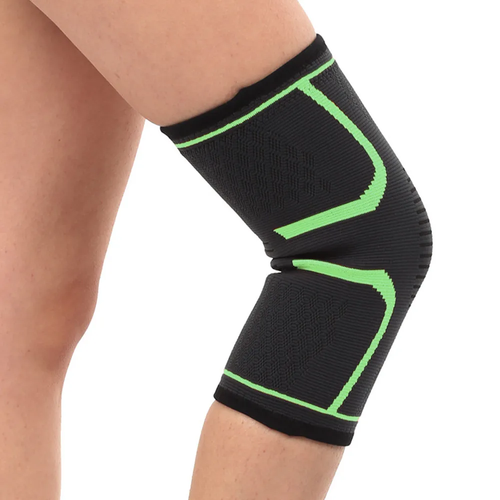 1 Pair Unisex Knee Sleeve Compression Support Protector Basketball