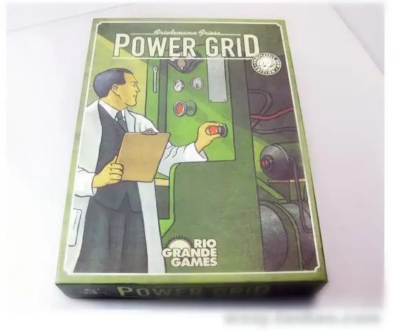

Power Grid Board Game English Version Basis+Expand Cards Game ,Germany + United States Map with English Instructions Board Games