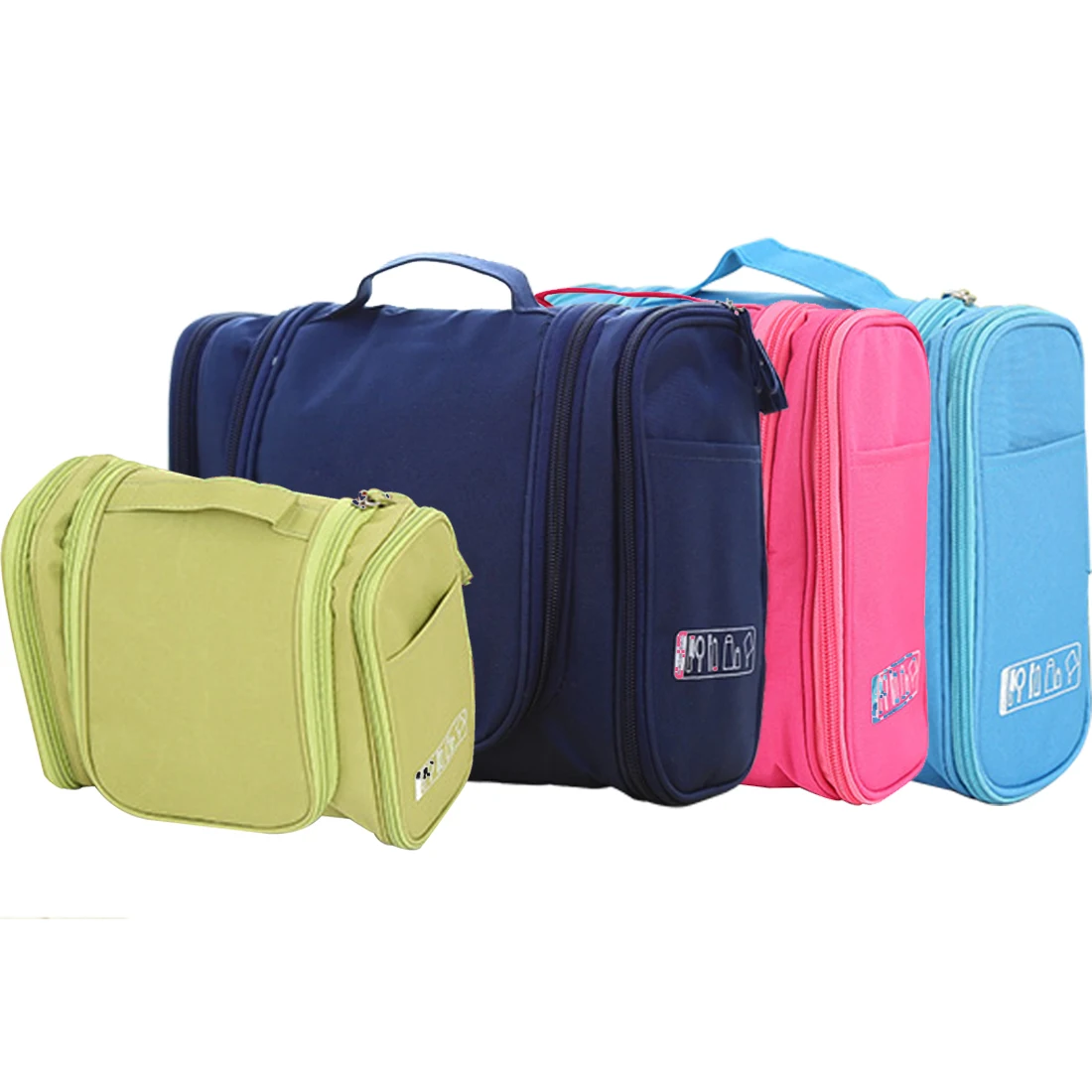 

High Quality Large Hanging Travel Man Deluxe Toiletry Bag Wash Makeup Organizer Pouch Women Big Cosmetic Bags Bulk