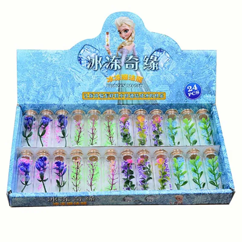 

24pcs/set DIY Magic Bottle Science Project Artificial Ice Landscape Bottle Children Toy Funny Educational DIY Ice Bottle
