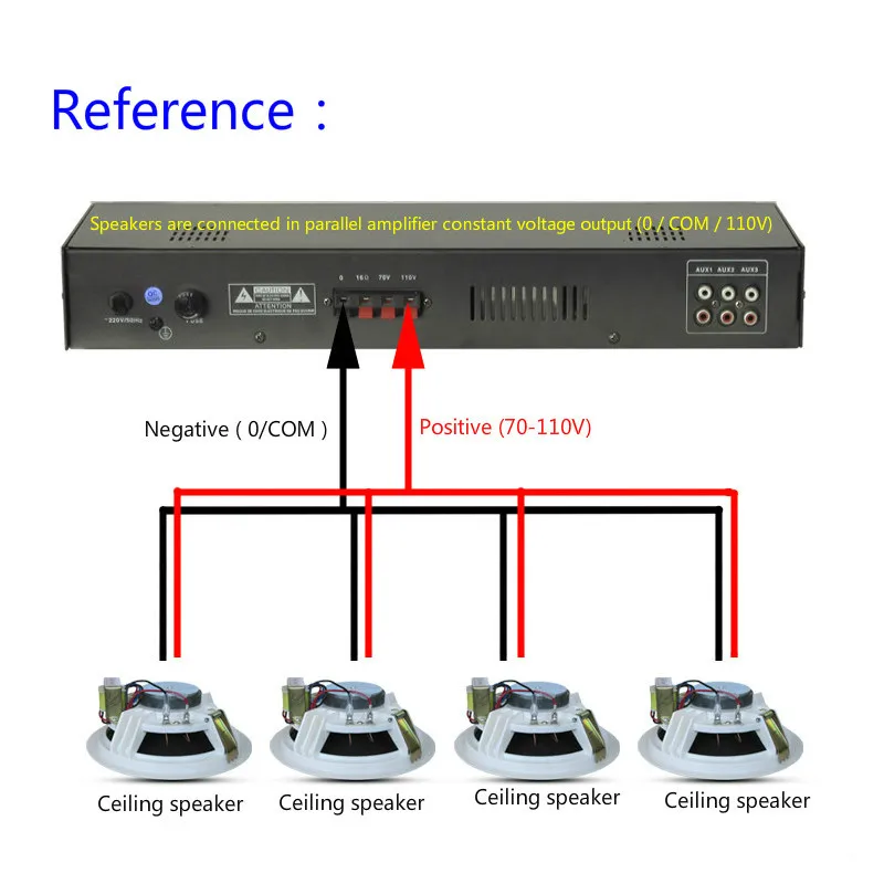Aiyima-1PC-5inch-Ceiling-Wall-Speaker-3W-Background-Music-Public-Broadcasting-System-Constant-Pressure-Loudspeaker (4)