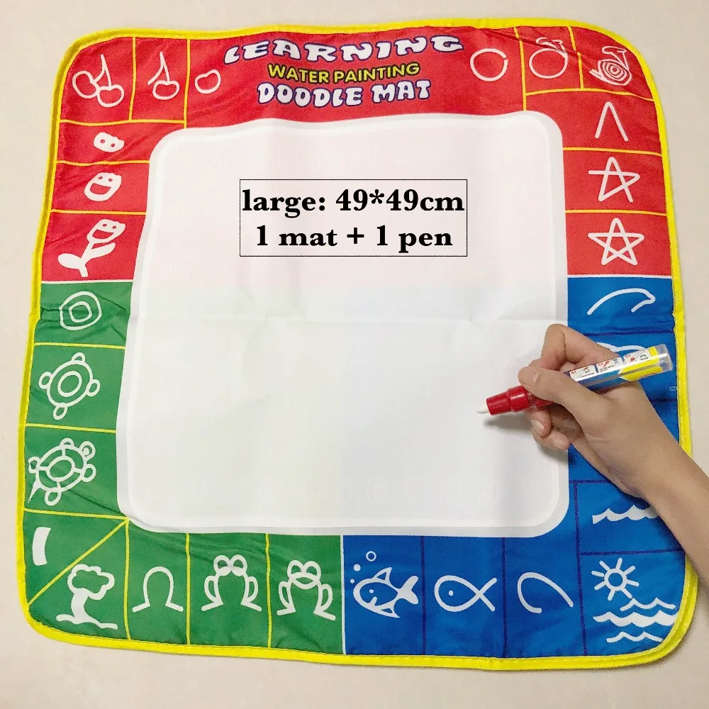 Water Drawing Doodle Mat Toy for kid Magic Paint Pen Baby Creative Colour Writing Board Child Arts and Crafts Education Boy Girl Water Drawing Doodle Mat Toy for kid Magic Paint Pen Baby Creative Colour Writing Board Child Arts and Crafts Education Boy Girl