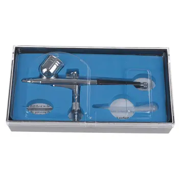 

0.3MM Gravity Feed Dual Action Airbrush Paint Spray Gun Sprayer Pen For Needle Body Paint Nail Art Body Tattoo Cake Toy Models