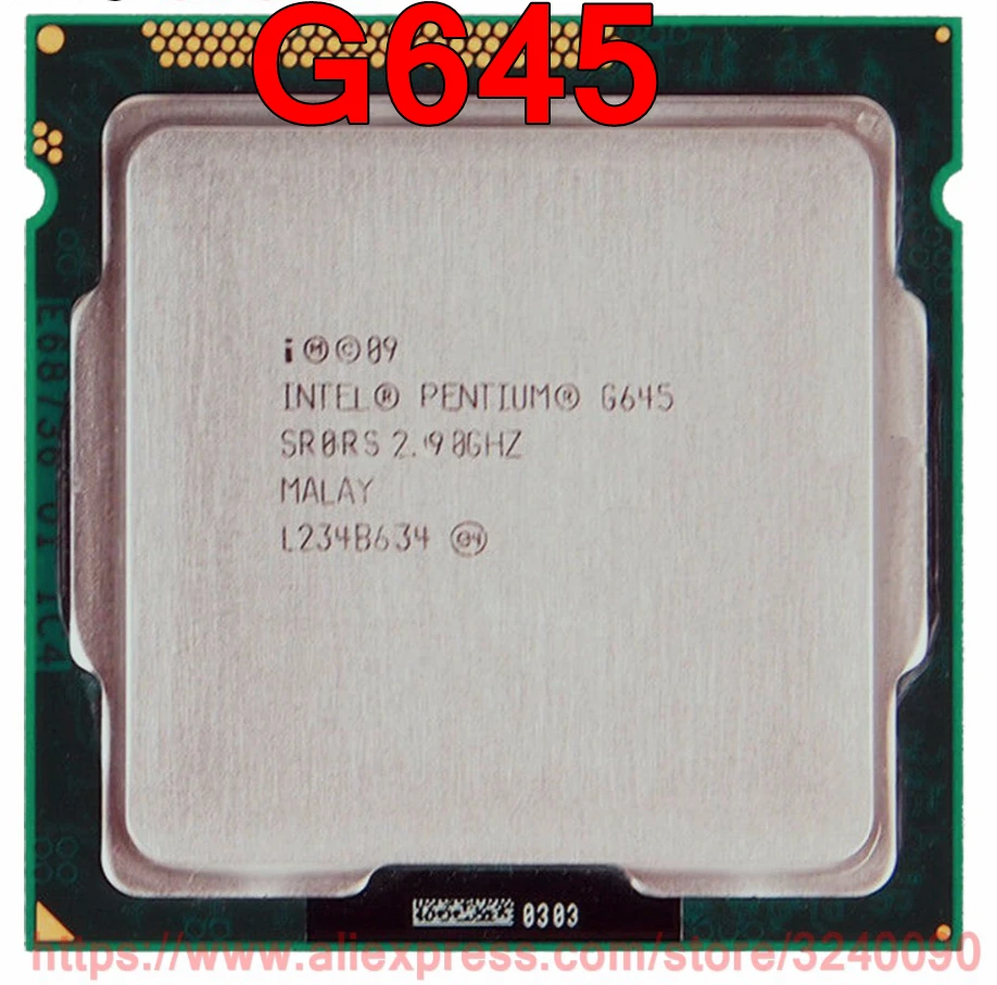 Original Intel Cpu Pentium G645 Processor 2 90ghz 3m Dual Core Socket 1155 Free Shipping Speedy Ship Out Intel Cpu Socket 1155pentium G645 Aliexpress Original Intel Cpu Pentium G645 Processor 2 90ghz 3m Dual Core Socket 1155 Free Shipping Speedy Ship Out Intel Cpu Socket 1155pentium G645 Aliexpress