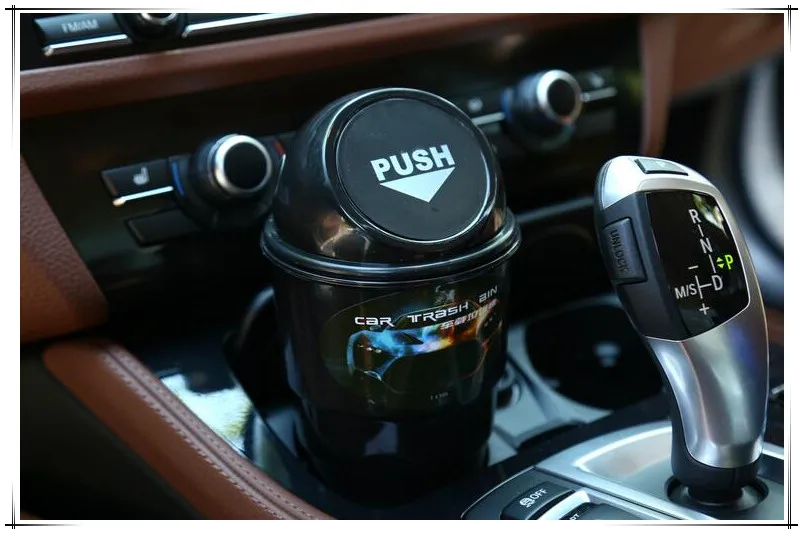 

Car Styling Vehicle trash Can For Mitsubishi Airtrek ASX Delica D5 Endeavor Montero Outlander 2 3 XL Pajero 2 4 Car Accessories