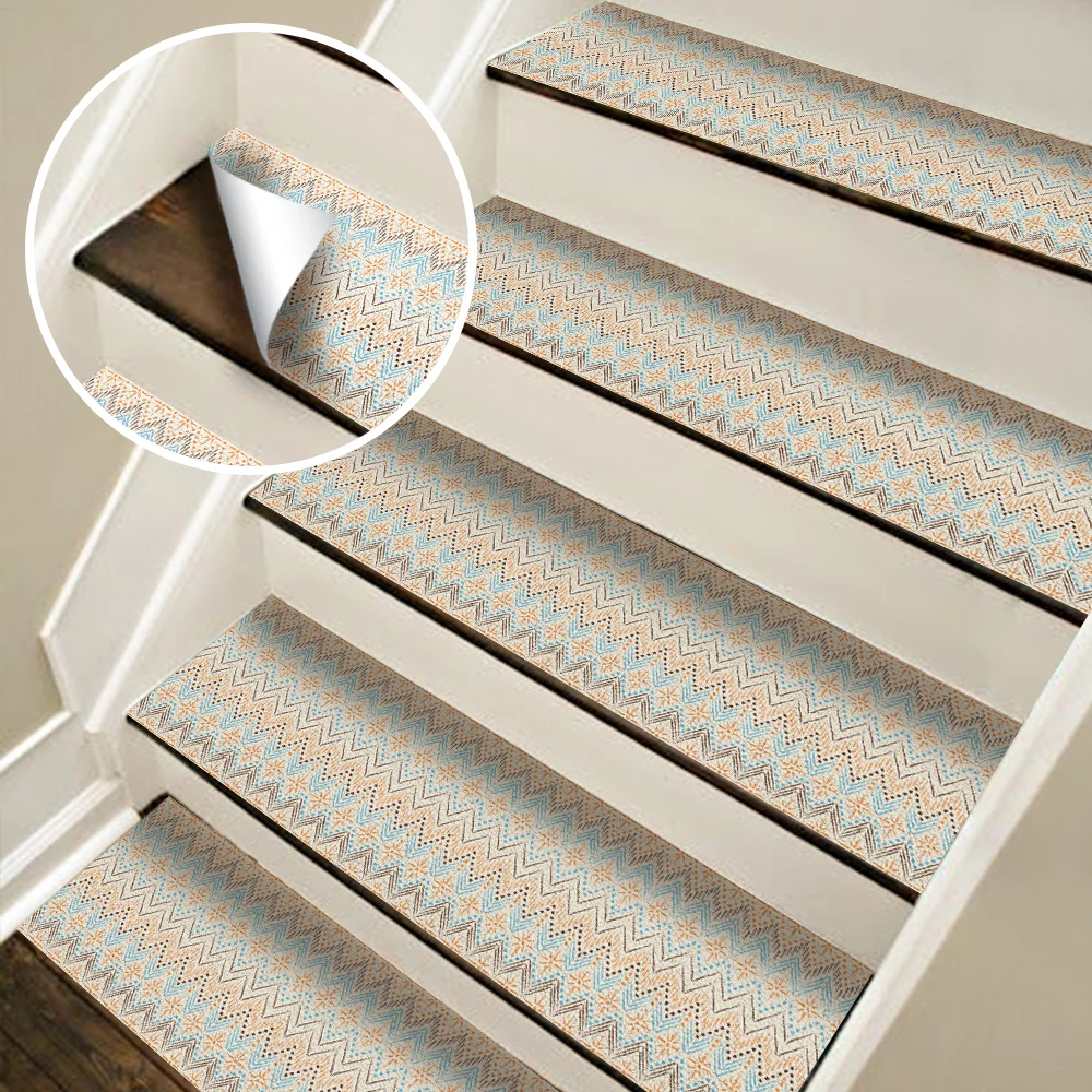 

3D Stair Sticker Removable Waterproof Self-Adhesive Floor Mat Sticker for Kitchen Livingroom Home Decor Art Vinyl Wall Stickers