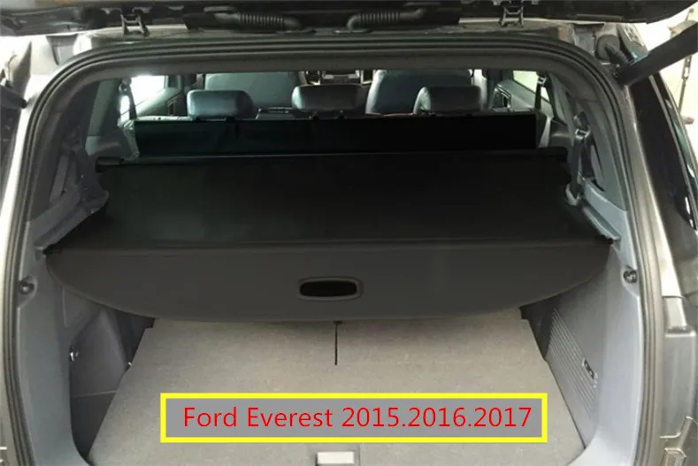 thumbnail image 2 of Retractable Trunk Cover For Ford Edge 2015-2022 – Cargo Privacy Shade Gloss Black 2 of 13