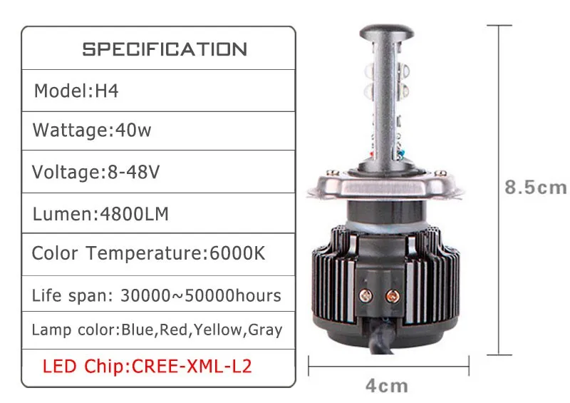 Elglux 80 Вт 9600LM V16 Turbo LED H7 H4 H8 H9 H11 комплект автомобильных фар XHP 70 чипы EMC 9005 HB3 9006 HB4