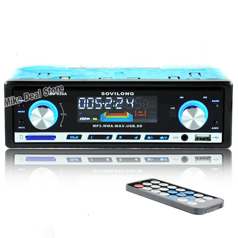 12V High Power Car Radio FM MP3 Audio Stereo Player Supports Aux in USB