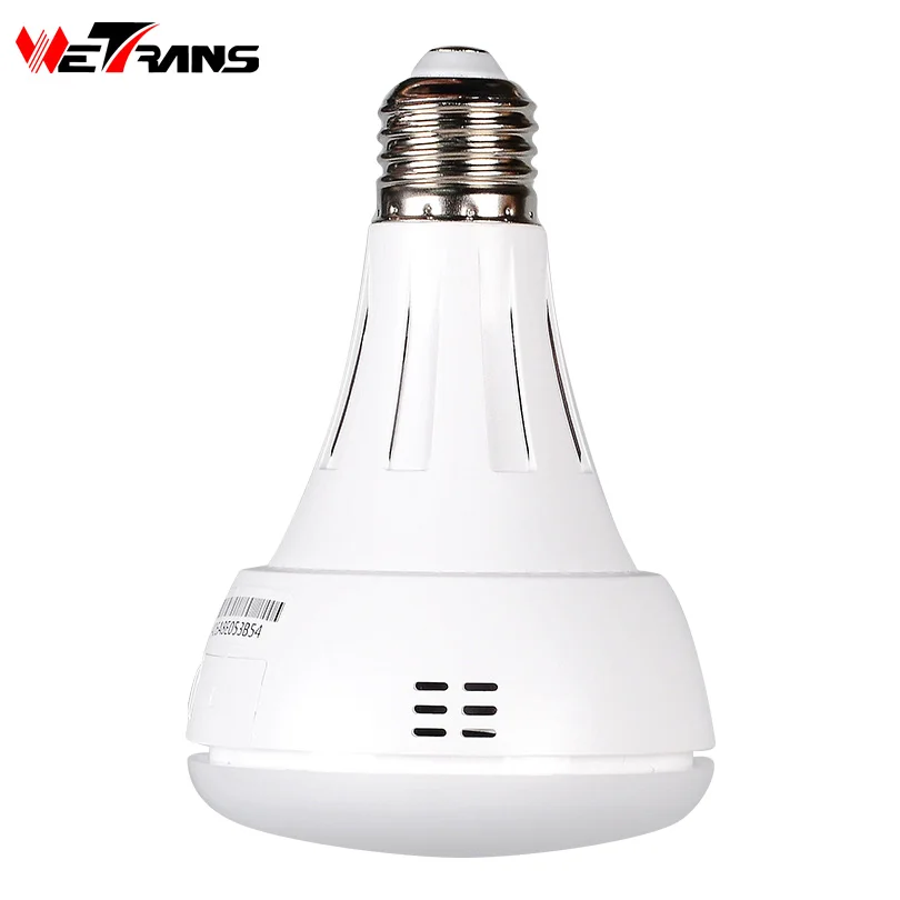 

Wetrans IP Wifi Camera Light Bulb Cam HD 3MP LED P2P Mini IP Camera Wi-fi Home Security 360 Degree Panoramic Monitor Baby Audio
