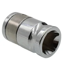 3/" квадратное отверстие Dr до 10 мм адаптер бит Адаптерный инструмент отвертка бит адаптер 3/8"-10 мм конвертер Быстрый Выпускной патрон