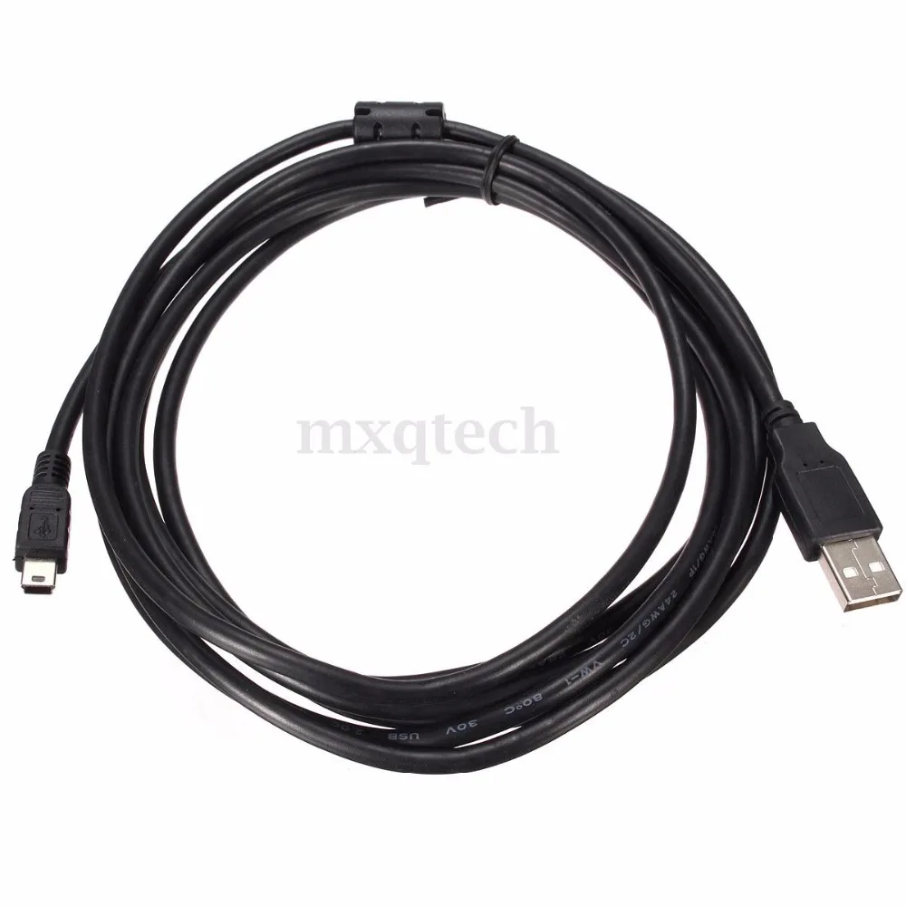 Универсальный USB кабель 3 м 10 футов 2 0 типа А для Mini B папа 5 контактный адаптер