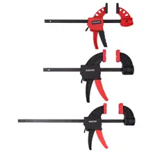 Дюратек пластик F Тип Сверхмощный быстросъемный зажим для деревообрабатывающих инструментов