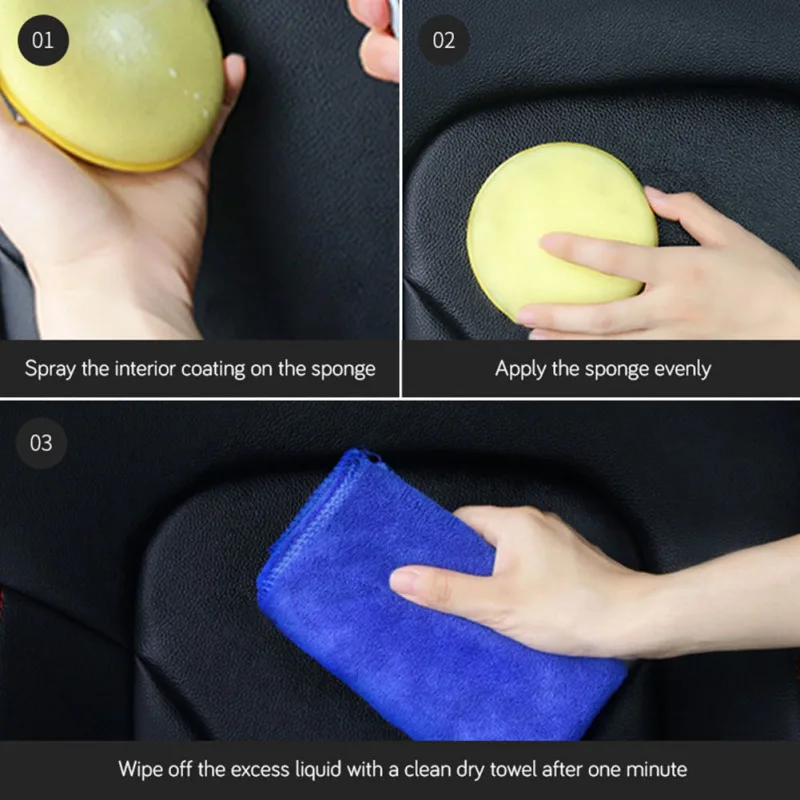 Автомобильный эффективный очиститель для ухода за кожей, предотвращающий появление трещин