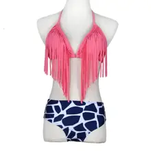 1 комплект, сексуальный женский бандажный жилет с кисточками и тонким поясом, пляжная одежда для купания, 1-24