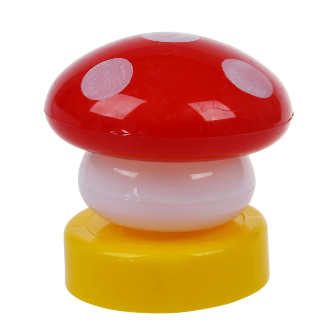 Светодиодный грибовидный ночник, красный