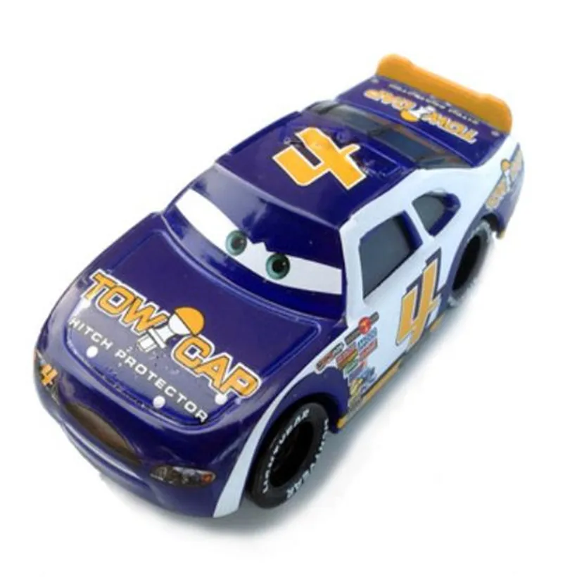 Cars Disney Pixar Cars 3 McQueen Racing Family 1:55 Metal Alloy Diecast Toy Car For Kids - Цвет: 16