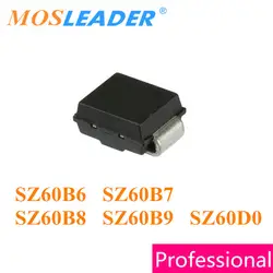 Mosleader 1000 шт SMB SZ60B6 160 V SZ60B7 170 V SZ60B8 180 V SZ60B9 190 V SZ60D0 200 V DO214AA Сделано в Китае высокого качества