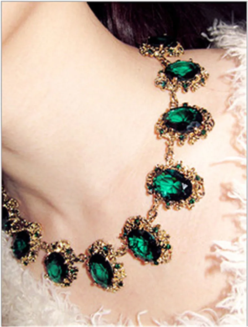 Женское винтажное ожерелье чокер кулоны с подвеской на ключицы CCN168b|chokers necklaces for