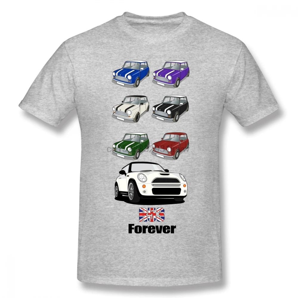 

2019 New Arrival Fashion Car Mini Cooper T Shirt Man Leisure Plus size Homme Tee Shirt