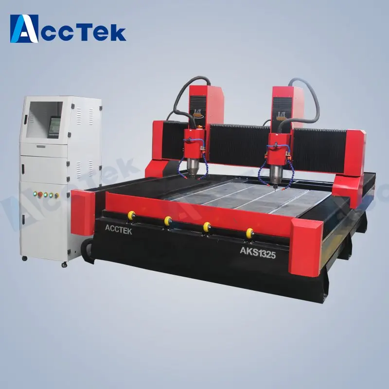 T slot table 1325 heavy model cnc router for wood / stone cutting and