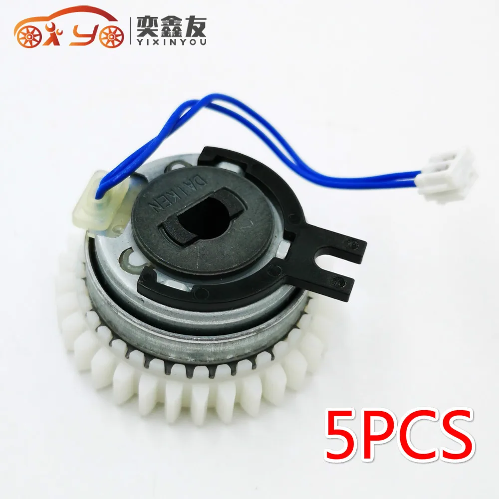 

5PCS/LOT DC12-24V miniature Electromagnetic clutch Thin type Registration clutch 1 mode gear For Japan DAIKEN(6.3)
