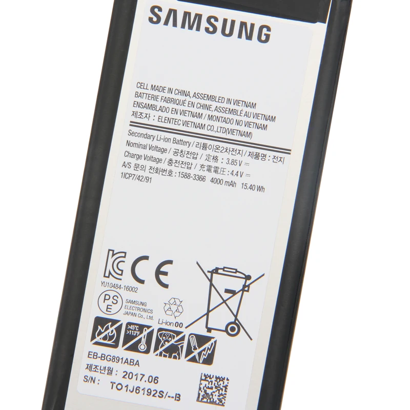 samsung Батарея EB-BG891ABA для samsung GALAXY S7 активный SM-G8910 G891F G891A G891L G891 G891V SM-G891L 4000 мА-ч