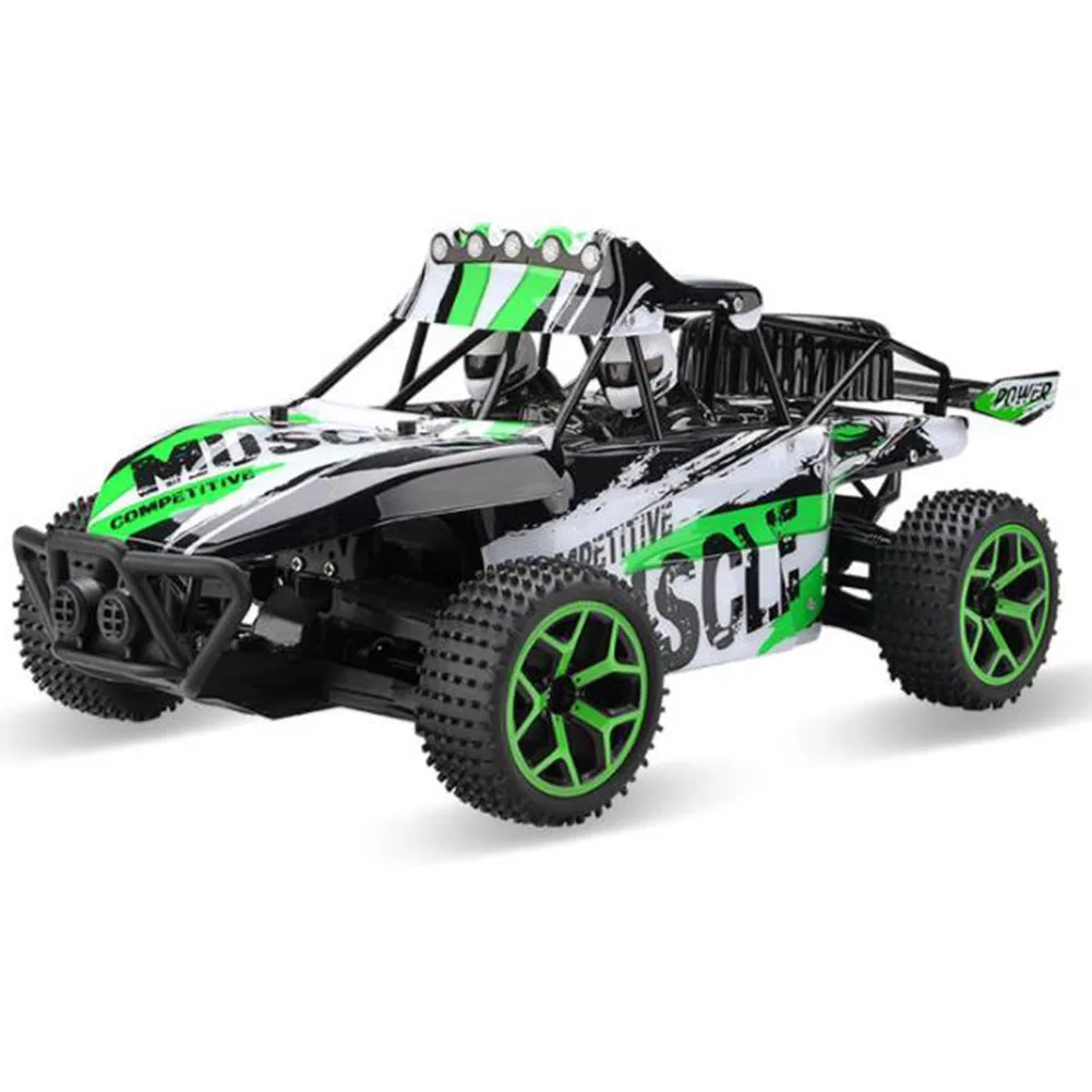 1:18 Масштаб RC автомобиль багги высокое Скорость Подарок дистанционного Управление детские игрушки радио Управление led 2,4 ГГц перезаряжаемая гоночный автомобиль Off Road