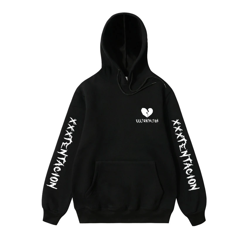 

2018 Hot Sale Hip Hop Hoodies Sweatshirts Raper XXXTentacion Harajuku Men suprem Cool Casual Print Autumn Plus Size 3XL