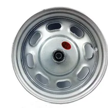 Электрический трехколесный стальной кольцевой аккумуляторное колесо ступица Переднее Колесо стальное кольцо 300-10 утолщение аксессуары