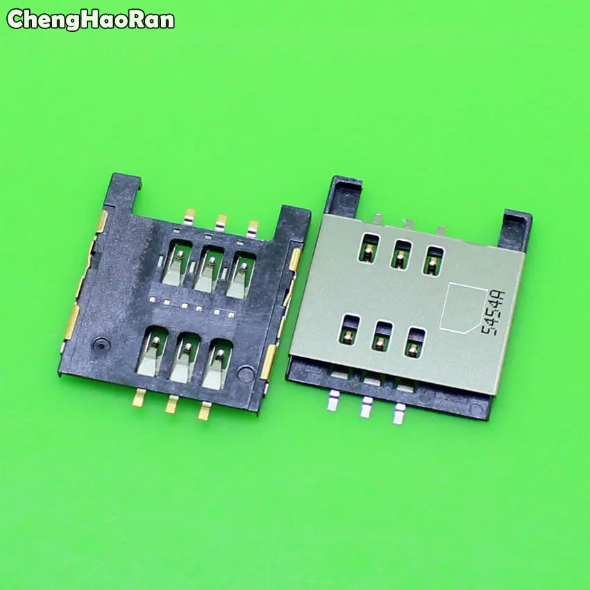 ChengHaoRan 2 шт. картридер Micro SIM для blackberry 9800 разъем лотка сменный Motorola MT810 XT701 XT800 |