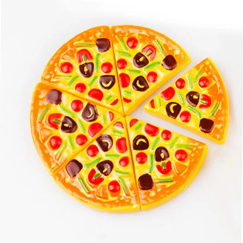 Популярная новинка 2019 6 штук Детские кусочки пиццы Toppings притворяться что ужин