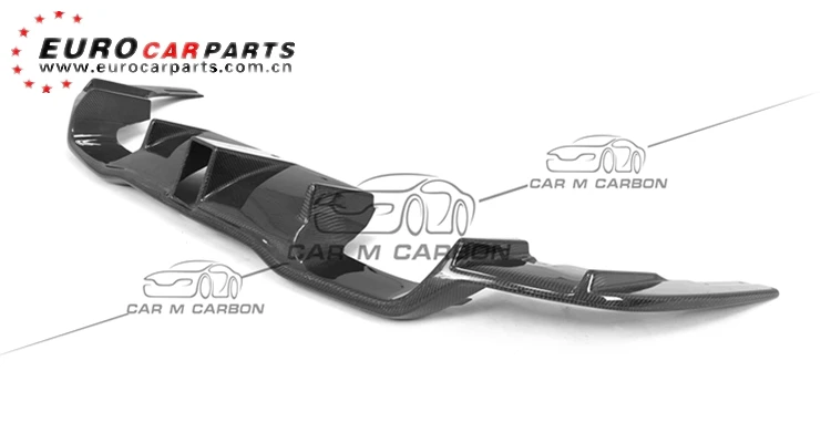 F87 M2 диффузор, пригодный для F87-2018year K-Стиль углеродного волокна задний диффузор с стоп-сигналы для M2 задний диффузор