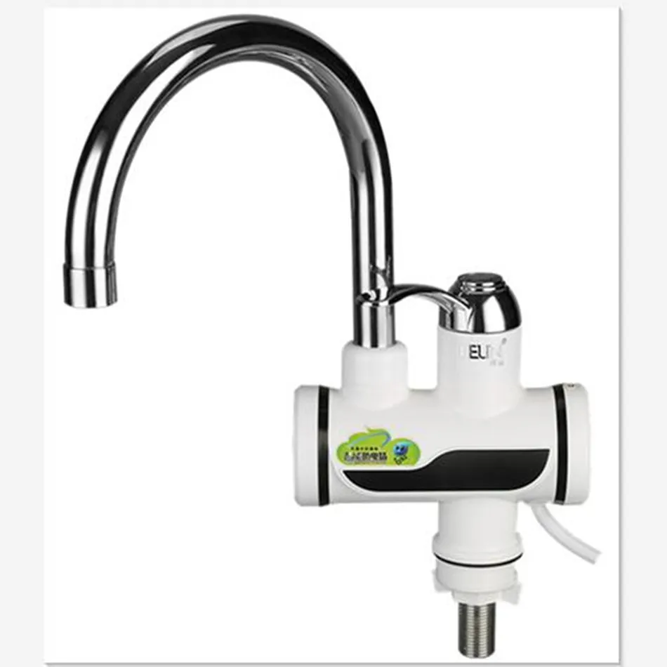 

nstant Hot Water Heater Tap Fast Instantaneous Thermostat for Water Heater 3000w Electrical Faucet Temperature Display
