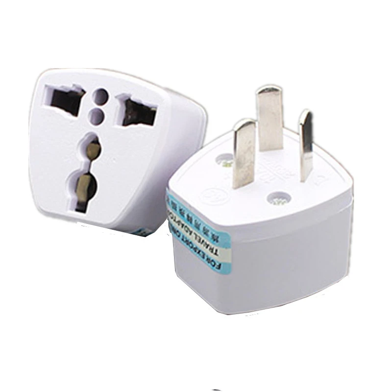 Adaptador de corriente Universal para convertidor de 3 pines AU, cargador de US/UK/EU a AU para Australia, Nueva Zelanda|Adaptador de enchufe internacional| AliExpress