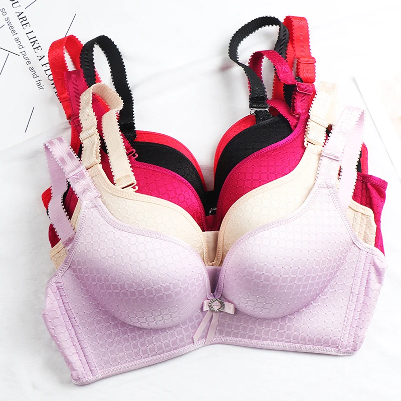 

Yenlice Sexy Deep U Cup Bras For Women Push Up Lingerie Seamless Bra Wire Free Bralette C cup Female Underwear