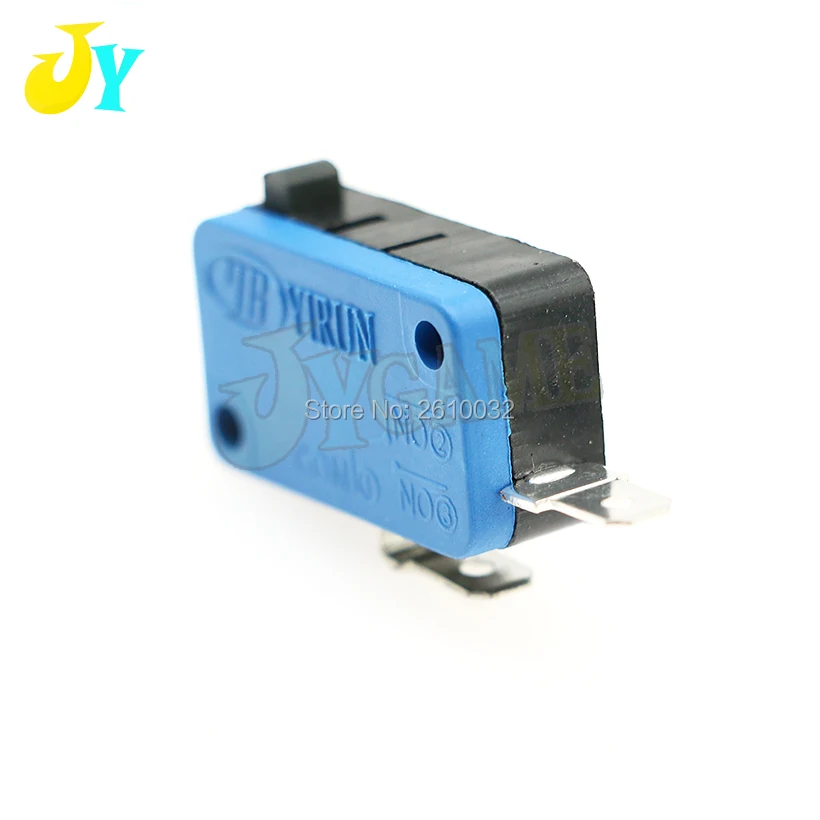 

10pcs 2Pin Micro Switch 187 terminal Micro Switch For LED Button Happ Style Arcade Push Button