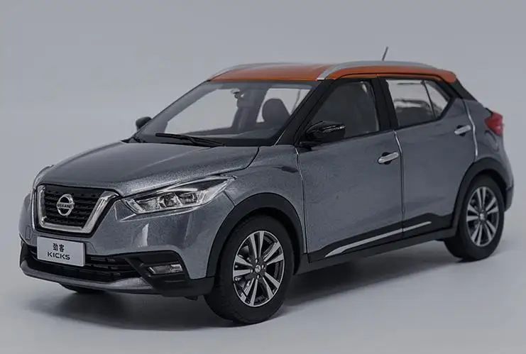 Высокая имитация NISSAN KICKS Коллекция Модель 1:18 передовая модель автомобиля из сплава, литая металлическая модель игрушечного автомобиля