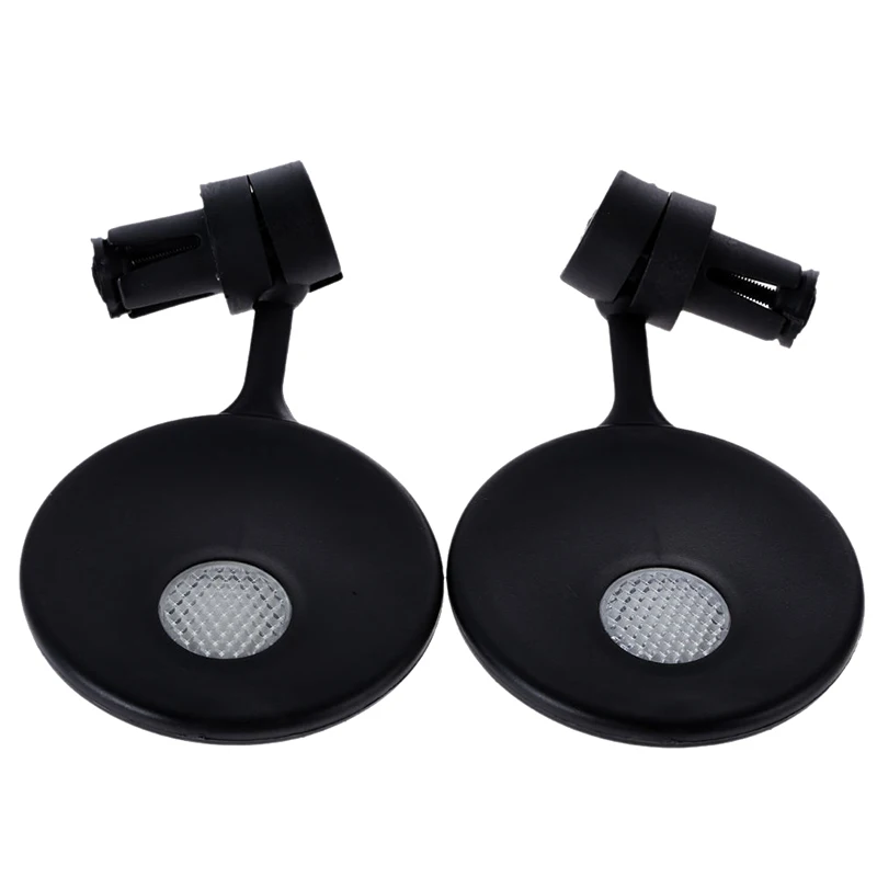 2pcs Bicycle Rear View Mirror Cycling Bike Handlebar Rearview Mirror Flexible 360C Rotate Mirror Safety Bike Bisiklet Ayna PA0100 (2)