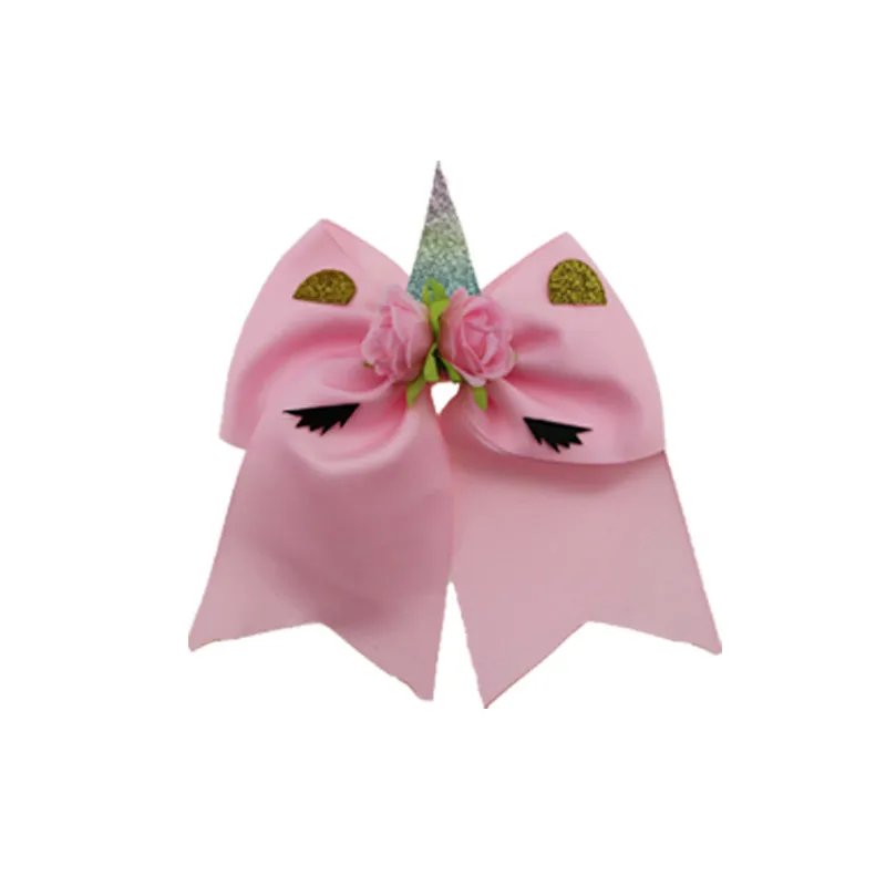 20 шт. Бесплатная доставка бант для волос из ленты в виде единорога|hairbow ribbon|2 ribbon |