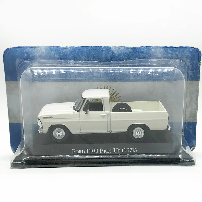 1/43 FORD 4100 PICK-UP 1972 Миниатюрная модель машины литье из сплава модель коллекционный дисплей винтажный подарок на день рождения автомобиля