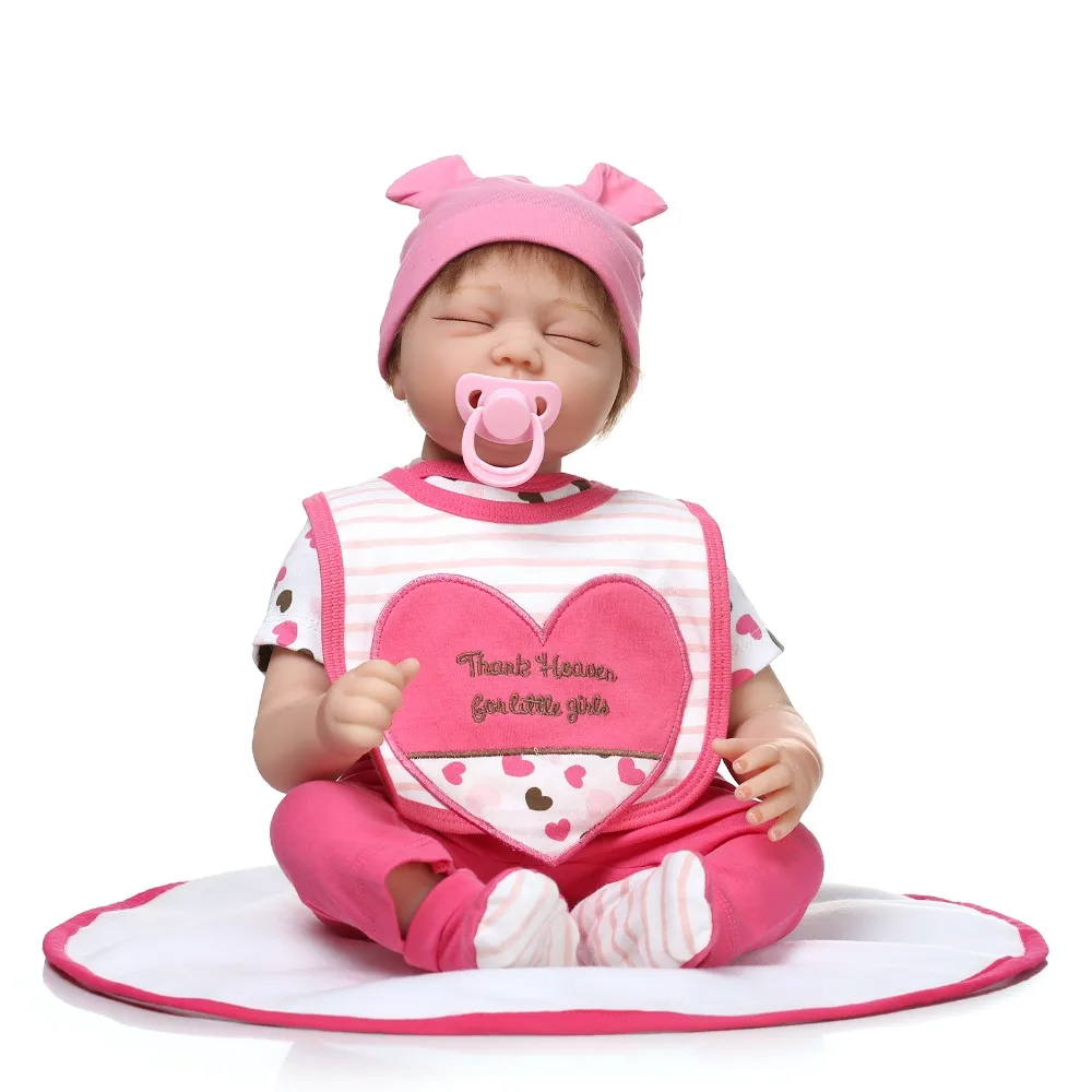

doll alive reborn doll with soft real gentle touch 22inch silicone vinyl with soft mohair lifelike Christmas Gift baby alive