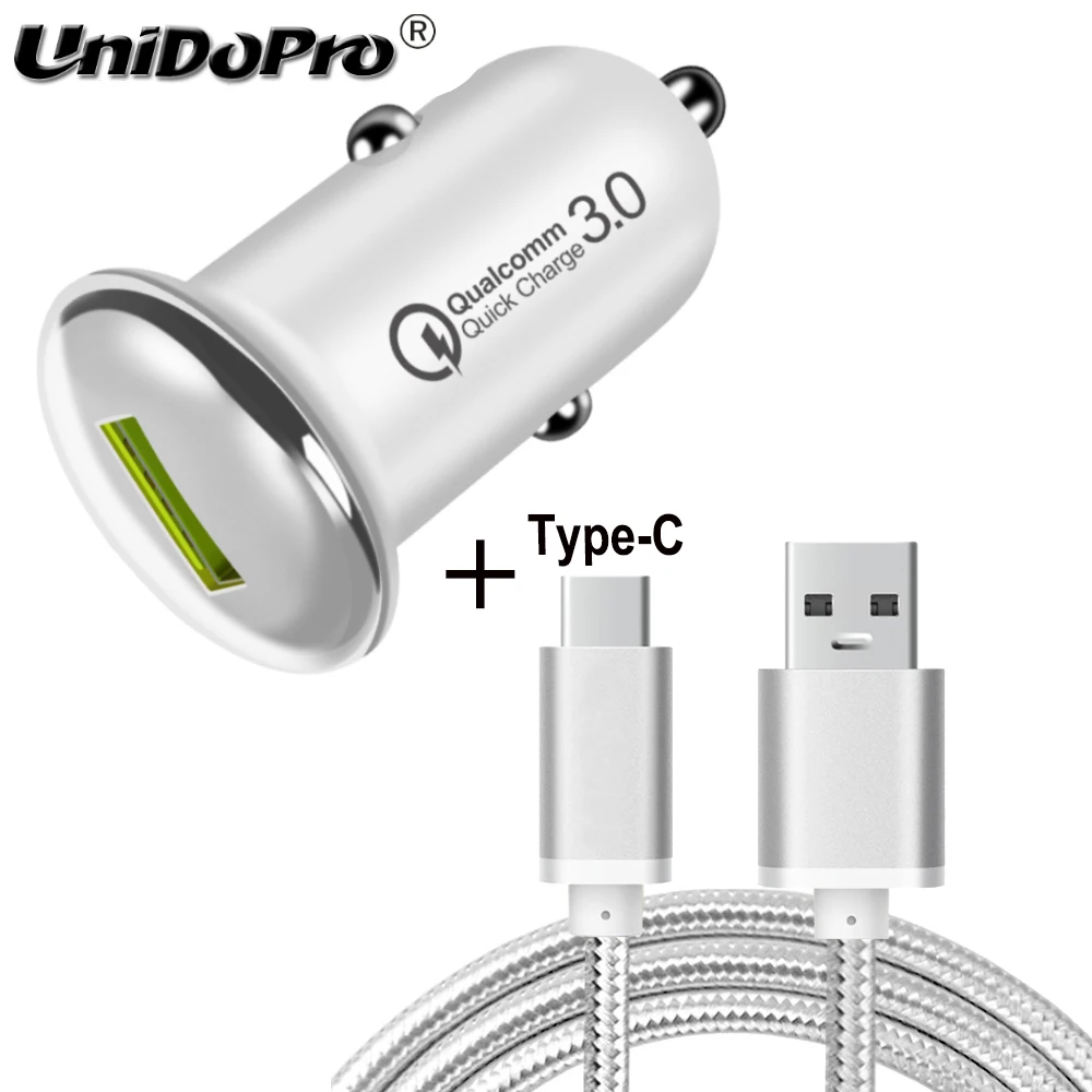 

Quick Charge QC 3.0 5V 3A Car Charger + 3FT Type C Cable for ZTE Nubia Z18 Mini , Z17s ,Z17miniS , Z11 miniS , M2 Play , Axon 7s