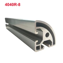 1 шт. 4040R-8 ЕС алюминиевый профиль 100-800 мм длина 1/4 изогнутые линейные рельсы для DIY 3d принтер CNC