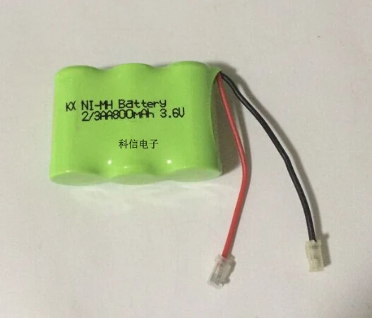 

MasterFire 20pcs/lot Original Ni-MH 2/3AA 3.6V 800mAh Ni-MH 2/3AA Rechargeable Battery Pack With Plugs For Cordless Phone